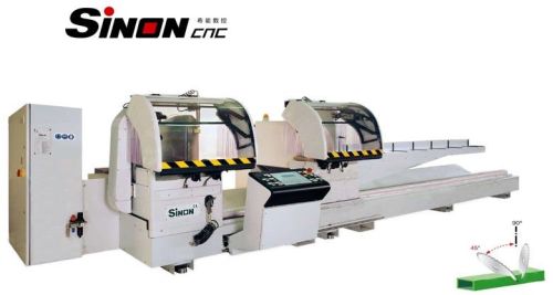 Double Head Precision Cutting Saw CNC