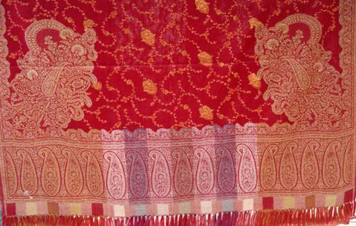 Printed Embroidered Jamawar Shawls, Occasion : Party Wear, Regular Wear