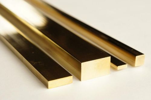 Rectangular Brass Flat, For Industry, Length : 1-1000mm