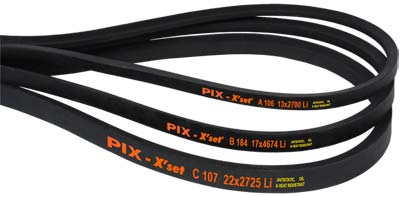 Printed Synthetic Leather V-Belts, Length : 0-24inch