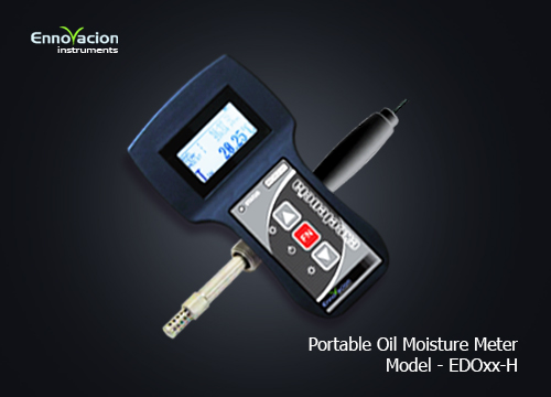 Portable Dew Point, Oil Moisture Meter