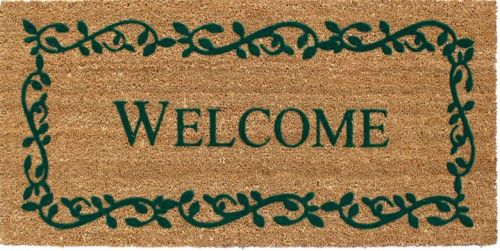 PVC Tufted Natural Flocked Mats