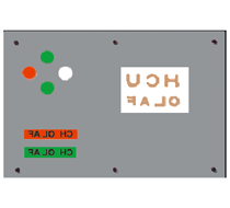 Reverse Roller Vision Testing Drum