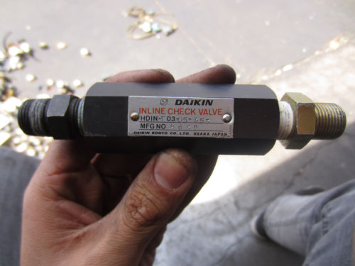 Daikin Inline- Check Valve