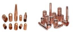 Polished 0-50gm Chromium Copper Zirconium Spot Welding Electrode Caps, Certification : ISI Certified