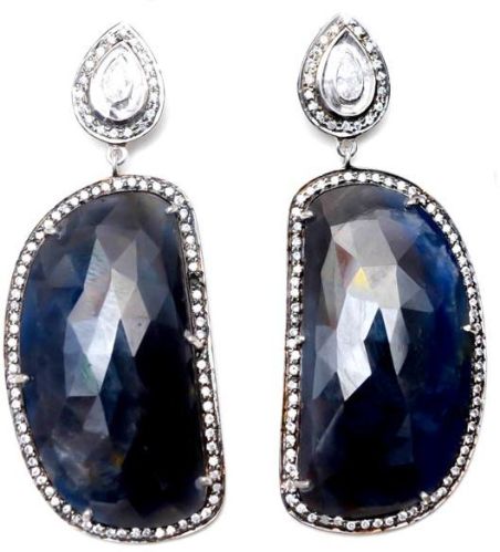 Silver Victorian Earrings