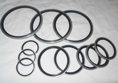 Rubber Bonded Seals, Color : Black
