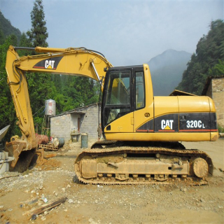 Used Caterpillar, Crawler Excavators, Packaging Type : Yellow