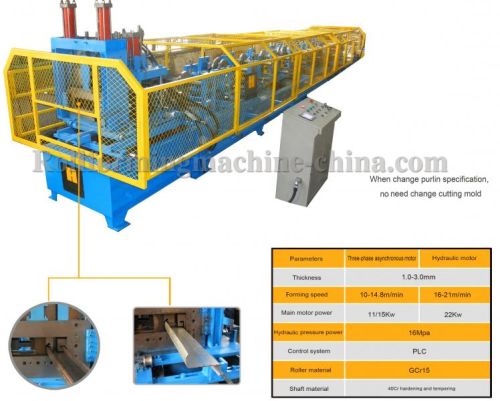 Cz Purlin Machine