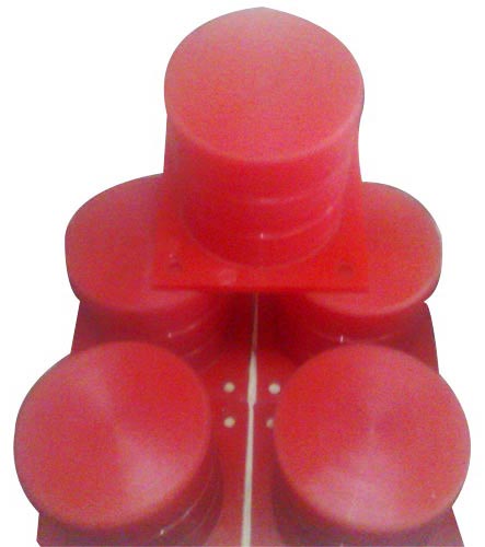 Polyurethane Pads, Packaging Type : Red