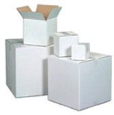 White Duplex Corrugated Boxes, For Package, Size : 13x6inch, 20x7inch, 25x7inch