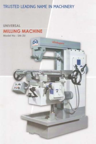 Universal Milling Machine, Certification : Iso 9001:2008