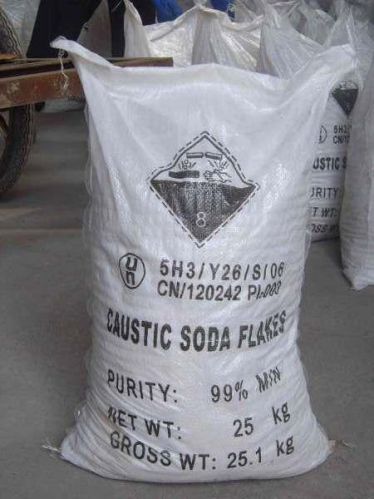 Caustic soda flakes, Packaging Size : 50Kg