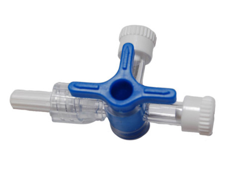 Medical Grade PVC Three Way Stop Cock