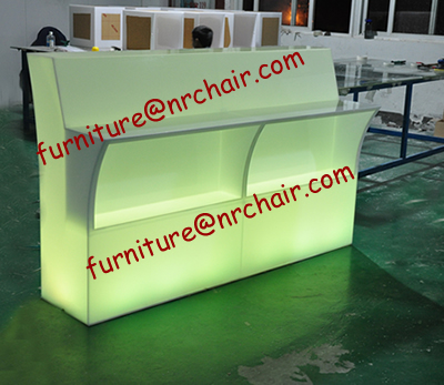 Acrylic LED Bar Counter for events, wedding, banquet etc