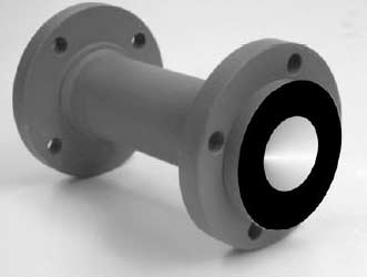 Polished PTFE Lined Pipe, For Industrial, Length : 1000-2000mm