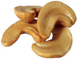 Cashew nuts Big for Desserts