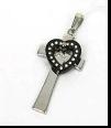 Stainless Steel Cross Pendant, Brand Name : KSF