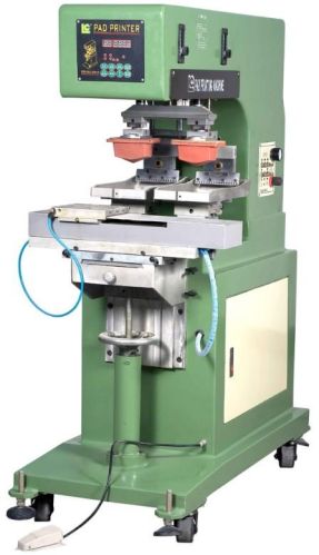 2-color Pad Printing Machine With Shuttle