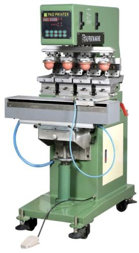4 Color Pad Printer With Shuttle