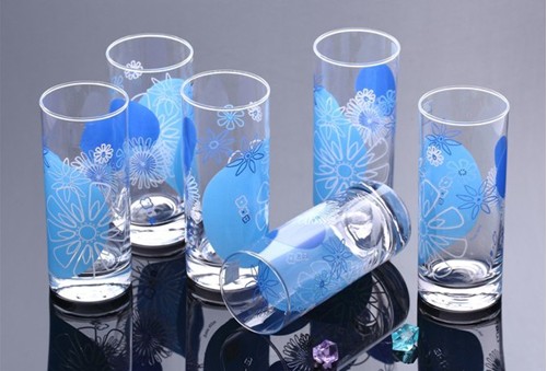 6 Pcs Glass Cups