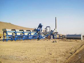 Continuous Asphalt Mix Plant