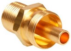 Brass Air Brake Hose Connector