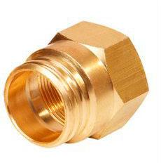 Brass Air Brake Hose Nut