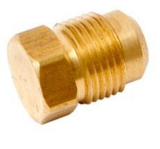 Brass Flare Stop Plug