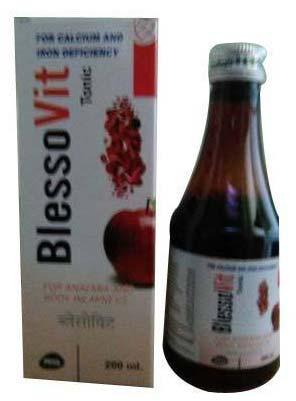 Blessovit Vit Syrup, Packaging Type : Plastic Bottle