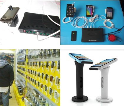 Anti Shoplifting Security Systems Display Stand Holder