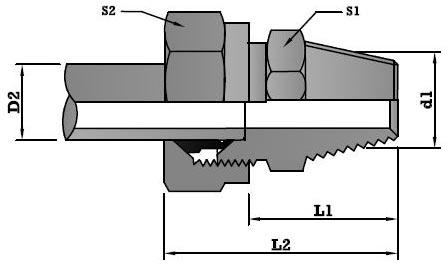 NPT Thread Male Stud Couplings