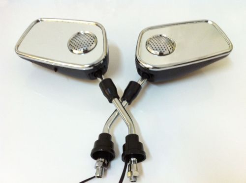 Motorcycle Rearview Mirrors With Mp3 Funtion and Alarm