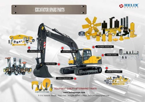 Excavator Spare Parts