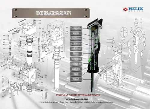 Rock Breaker Parts