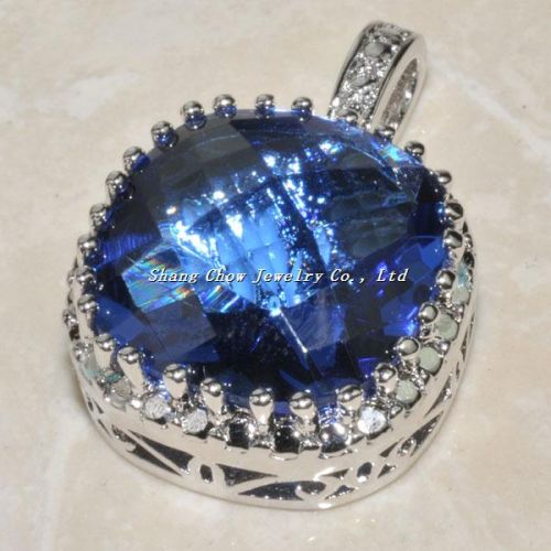 Gemstone Pendants, Packaging Type : blue