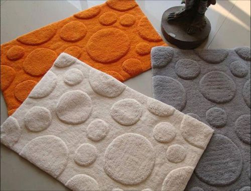 ADADEA Cotton Bath Mat