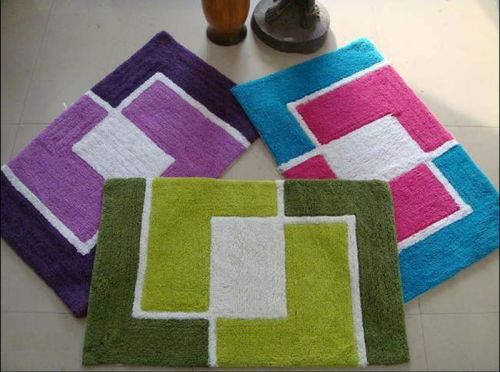 ADADEA Tufted Bath Mat