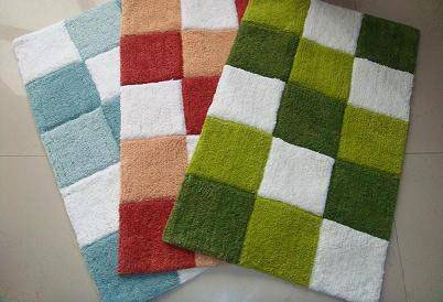 ADADEA Tufted Bath Mat