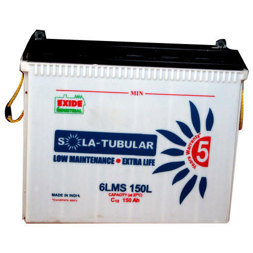 Multi Colour 0-25AH 0-20kg Exide Solar Battery, For Home Use, Certification : ISI Certified