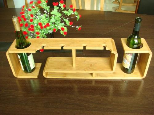 America Bamboo Wine Rack