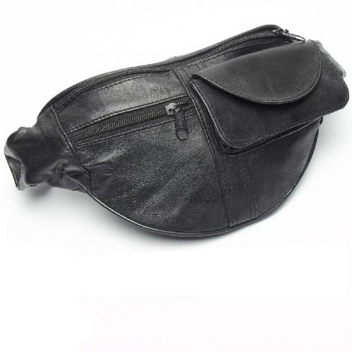 Printed Synthetic Leather Waist Pouch, For Money, Light Documents, Credit Cards, Inner Material : Rexine