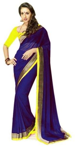 Banarasi Blue Saree