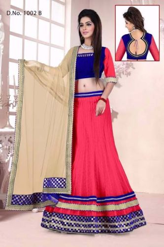 New Net Designer Lehnga Choli