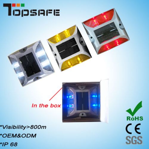 LED Solar Road Stud, Brand Name : TOPSAFE