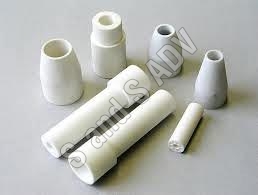 High Polished Ceramic Nozzles, For Industrial Use, Color : White