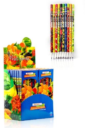 Eco's Ecos Fruit Paper Pencil, Size : 172mm