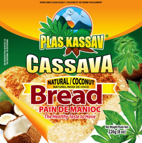 Coconut Flavoured Cassava Bread