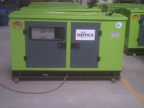 15 Kva Gas Generator, Color : Green