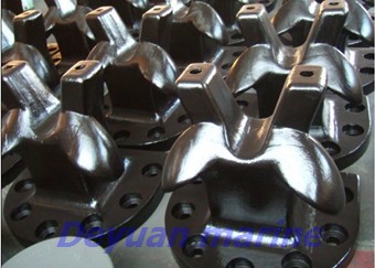 Cast Steel Dock Bollard, Brand Name : deyuan